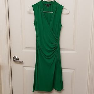 Banana Republic Green Sleeveless Dress